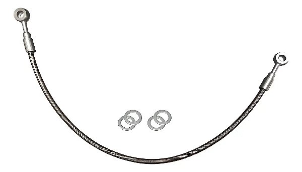 Flexivel Freio Aeroquip 130cm Com Terminais Reforçados