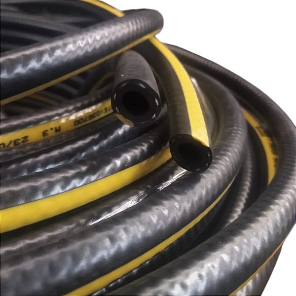 Mangueira Pvc Flexivel Para Compressor 1/4 400 Psi 20 Metros