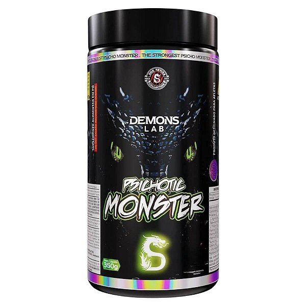 Psychotic Monster - Pré-Treino Potente da Demons Lab