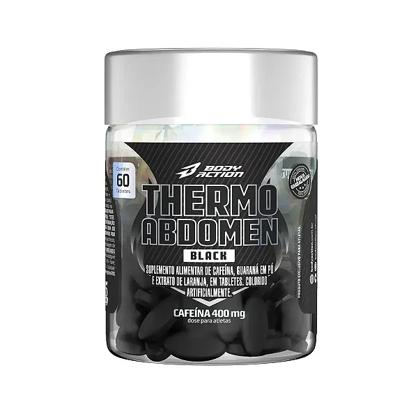 Body Action Thermo Abdomen Black - Suplemento Termogênico