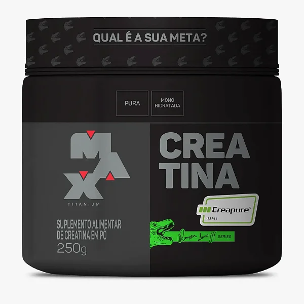 Creatina Monohidratada MAX Titanium - 250g