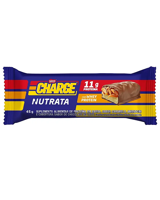Barra de Proteína Charge Nestlé Zero Açúcar (45g) - Nutrata