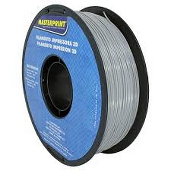 Filamento 3D ABS Premium Cinza MasterPrint