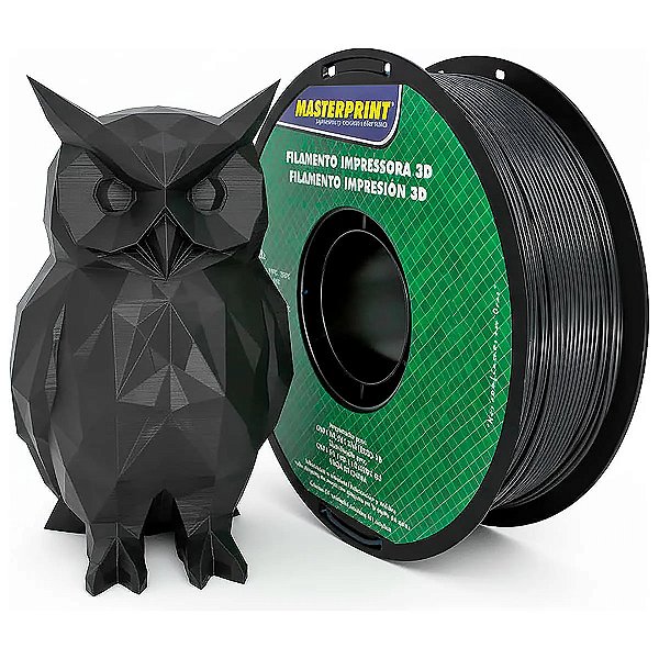 Filamento PLA Fibra de Carbono 1Kg MasterPrint