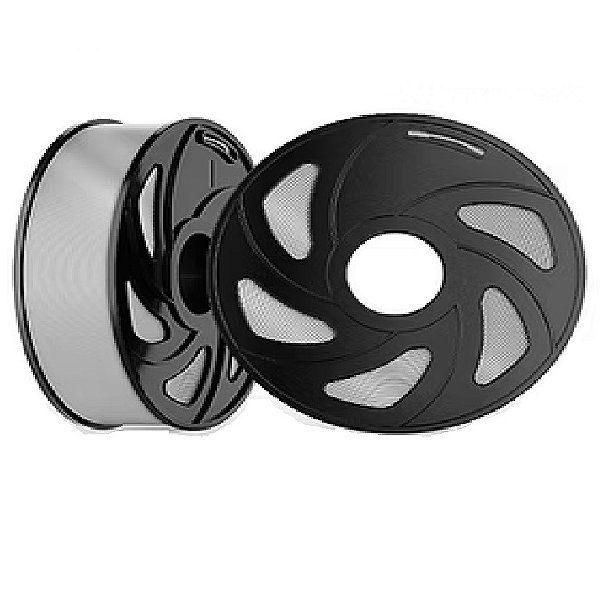 Filamento PLA Silk Silver Prata 1Kg Closin A12128
