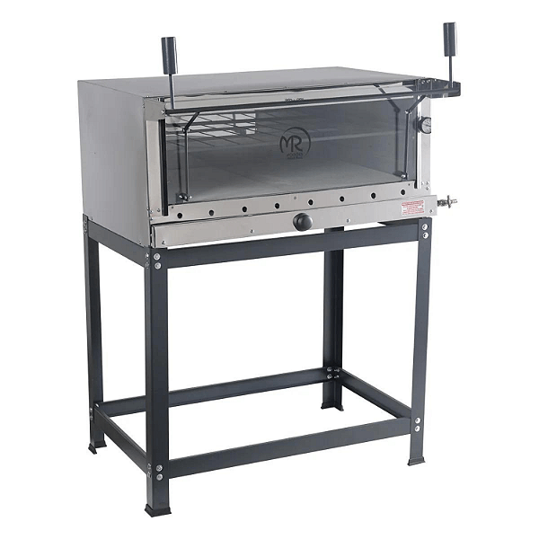 Forno Industrial para Pizza 80x60cm Gás GLP MR Fogões