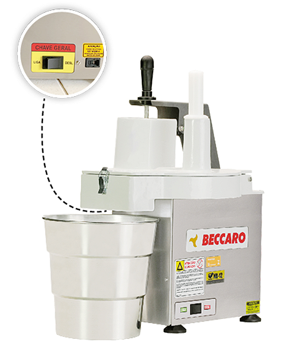 PROCESSADOR DE ALIMENTOS 200 MM