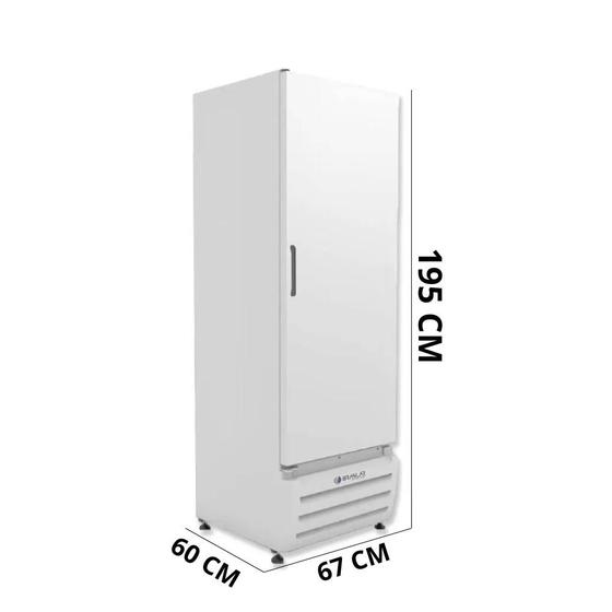 FREEZER VERTICAL ISIS FV500B2 PORTA SOLIDA 500L - BRANCO - 220V