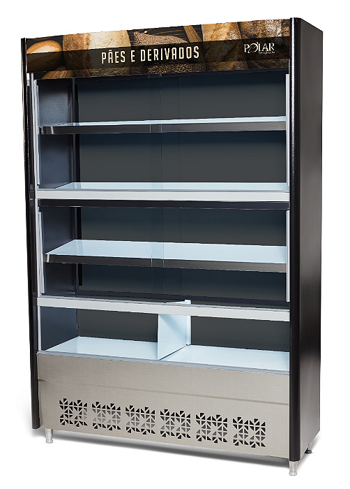 VITRINE AUTO SERVIÇO PADARIA 1,40M