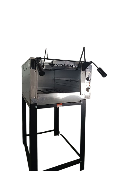 FORNO GAS INDL ROMA INOX 80