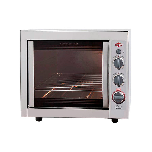 FORNO ELETRICO LUXO INOX 220V ADVANCED