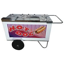 CARRINHO EXPOSITOR COM RODAS PNEUMATICAS /GS