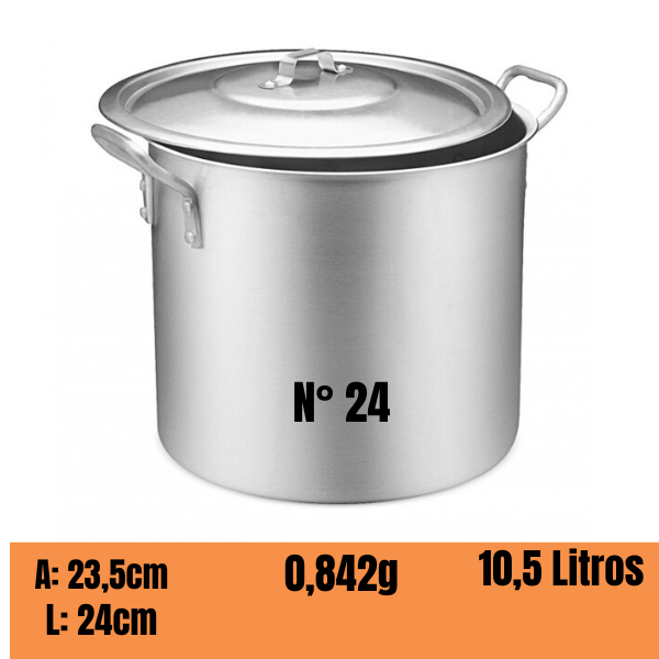 CALDEIRÃO 24 STANDAR 10,5 LTS