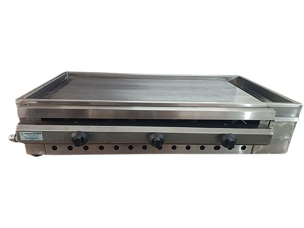 CHAPA 3 QUEIMADOR AÇO CARBONO 8MM 100X50x24