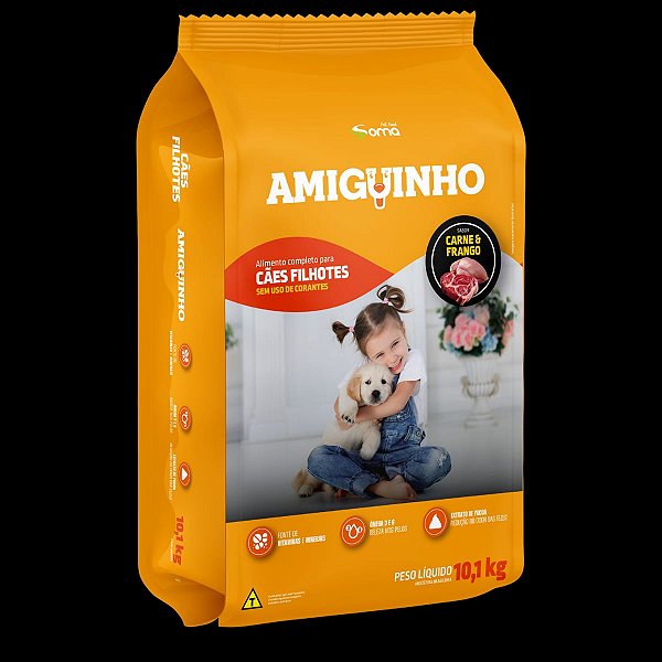 AMIGUINHO CAES FILHOTES EX 10,1KG