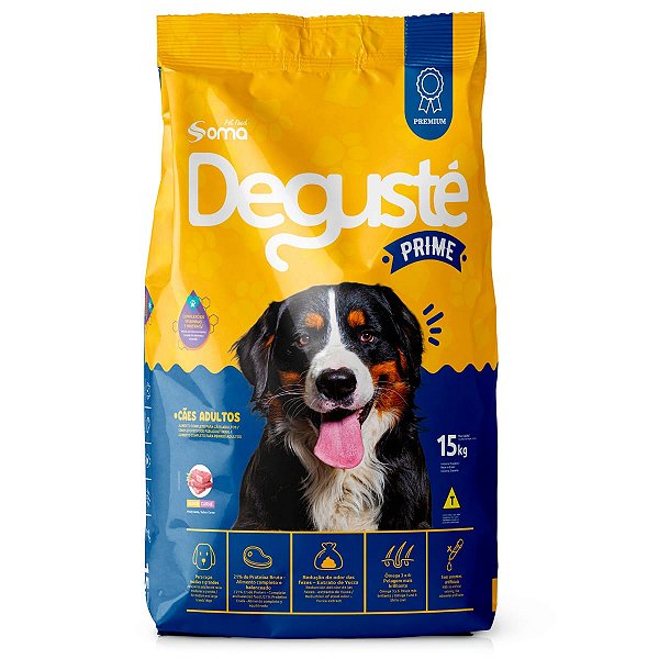 DEGUSTE PRIME PREMIUM CAES ADULTOS RMG EX 15KG
