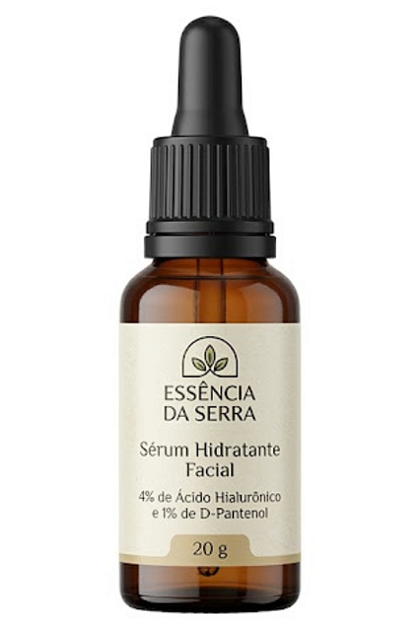 Sérum Facial Hidratante com Ácido Hialurônico e D-Pantenol