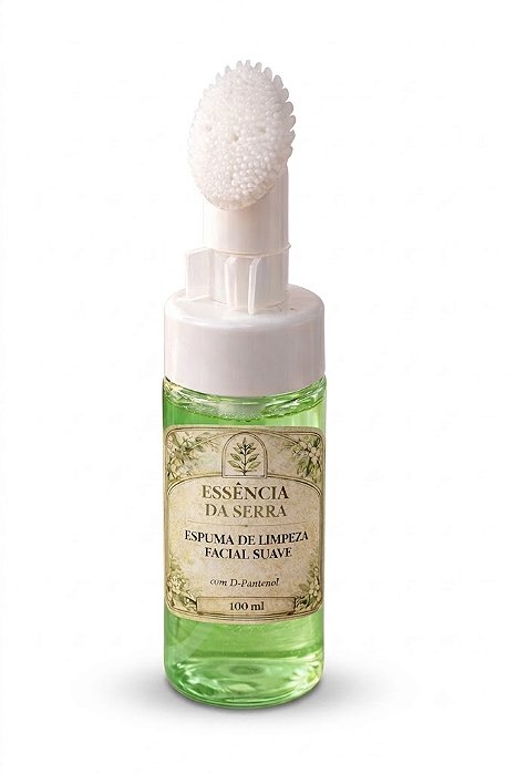 Espuma Facial Suave com D-Pantenol e Óleo Essencial de Melaleuca