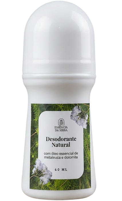 Desodorante Natural com Óleo Essencial de Melaleuca - 60ml
