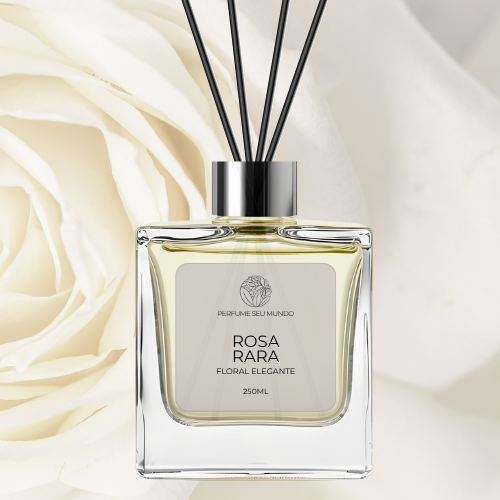 DIFUSOR COM VARETAS ROSA RARA 250ML