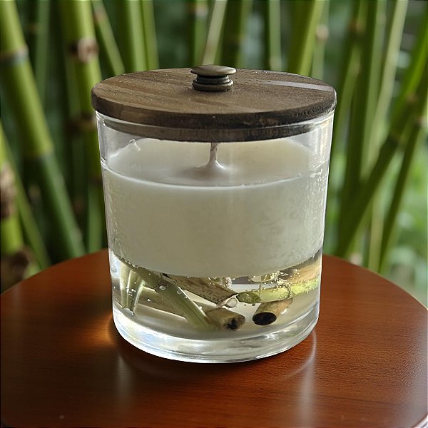 VELA AROMÁTICA AMADEIRADA Nr01