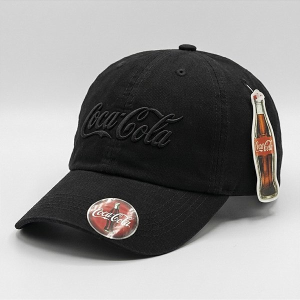 Coca Cola Frontal Preto e Preto