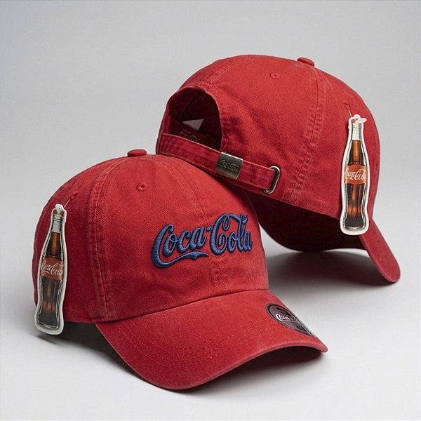 Coca Cola Frontal Vermelho e Azul