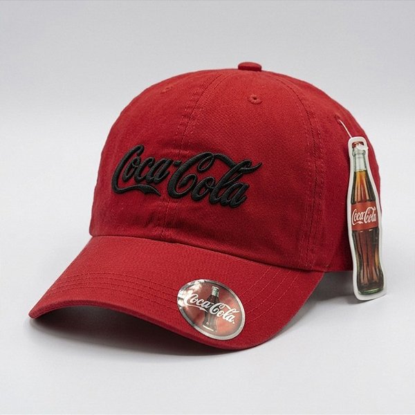 Coca Cola Frontal Vermelho e Preto