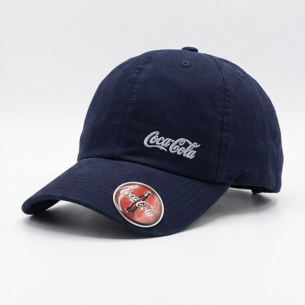 Coca Cola Lateral Azul e Branco