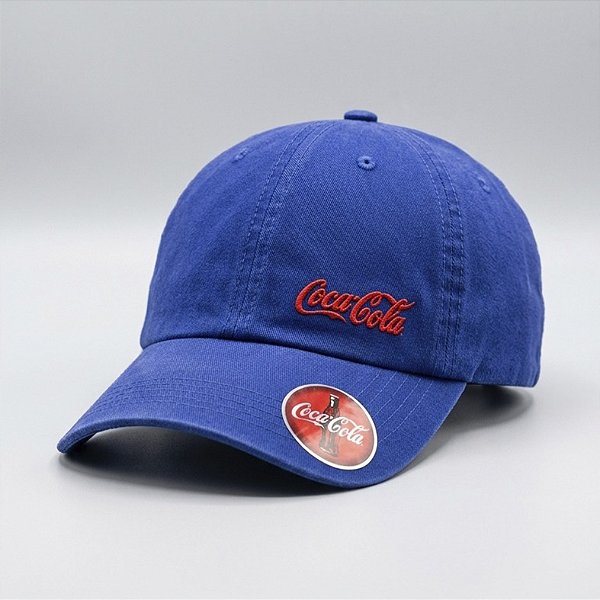 Coca Cola Lateral Azul e Vermelho