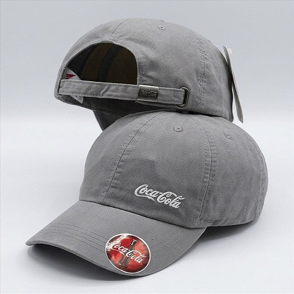 Coca Cola Lateral Cinza e Branco