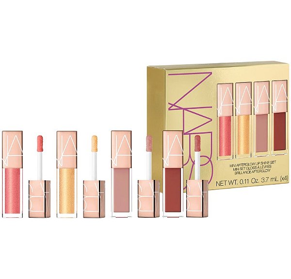 Kit 4 Mini Gloss Afterglow - Nars