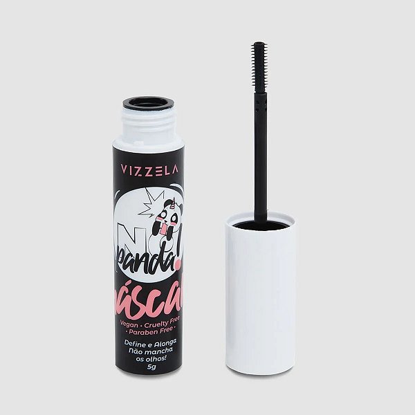 Máscara de Cílios No Panda Preta - Vizzela