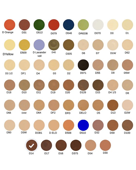 Refil de camuflagem Dermacolor Kryolan 4g