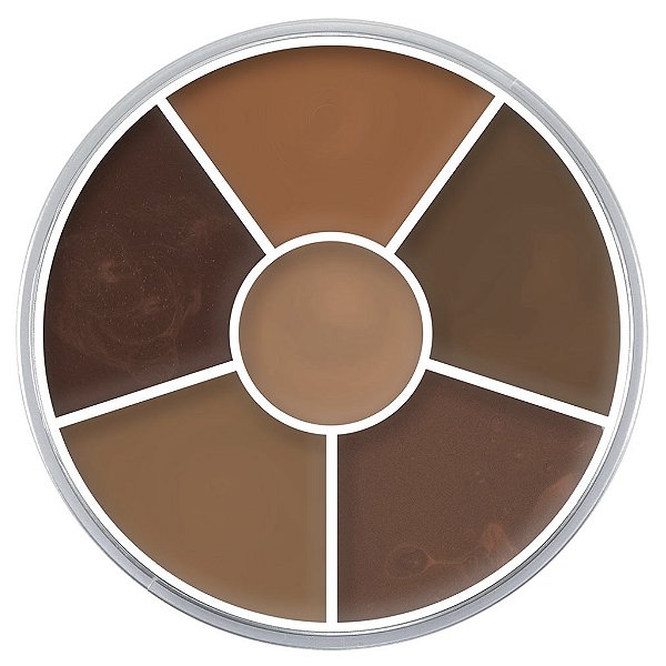 Circle Camuflagem Dermacolor Kryolan - Modelo Dark