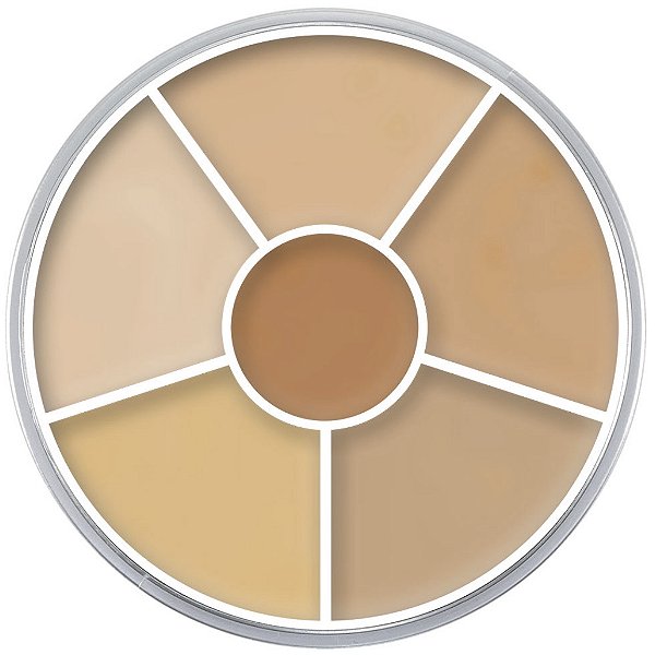 Circle Camuflagem Dermacolor Kryolan - Modelo 03