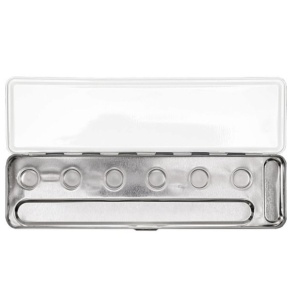 Paleta Vazia para refil Kryolan 6 espaços