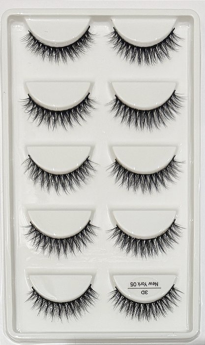 Cílios New York 5 pares