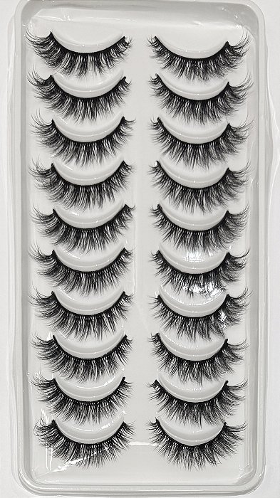 Cílios 3D 54 10 pares