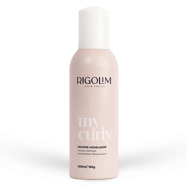 MOUSSE MODELADOR - MY CURLY - RIGOLIM HAIR AND CO 200ML