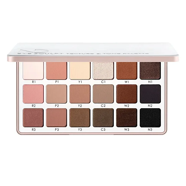 Paleta de sombras Eye Sculpt Texture & Tone NATASHA DENONA Soft