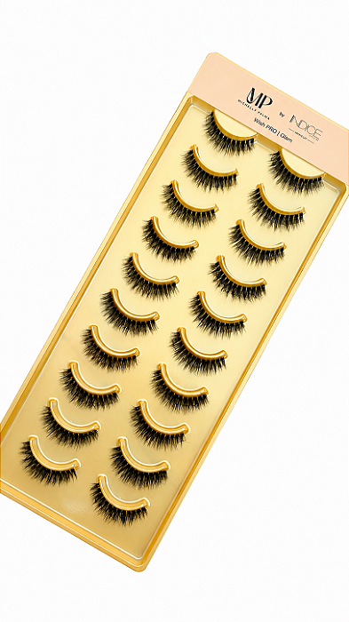 Cílios Glam Wish Pro by Michelly Palma 10 pares