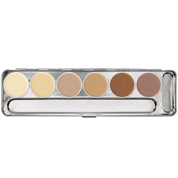 Paleta Dermacolor 6 cores BP3 - Kryolan