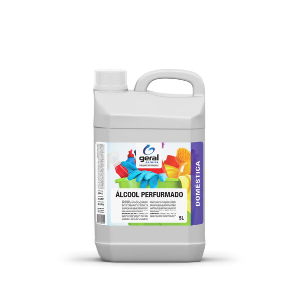 Álcool Perfumado 46% Pronto Uso 5L Geral Química