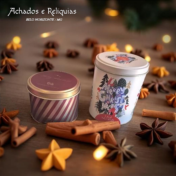 Latinhas Natalinas – Tesouros em Metal