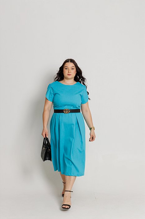Vestido linho Kate