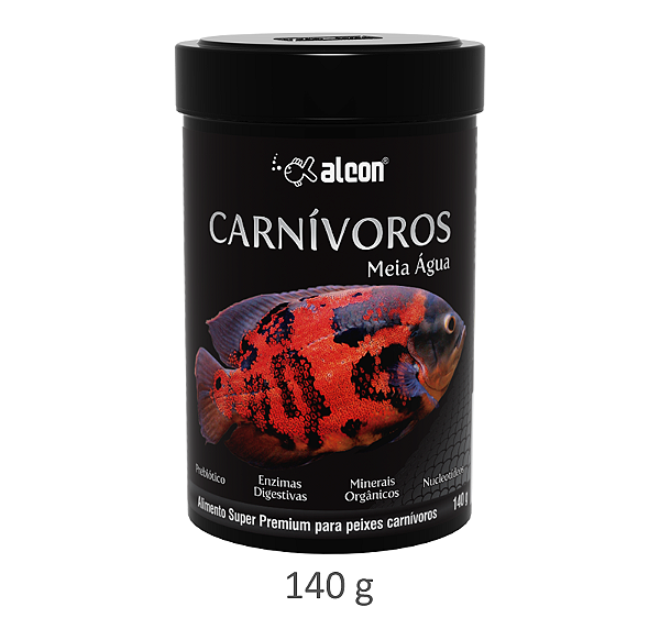Alcon Carnívoros Meia Água 140 g