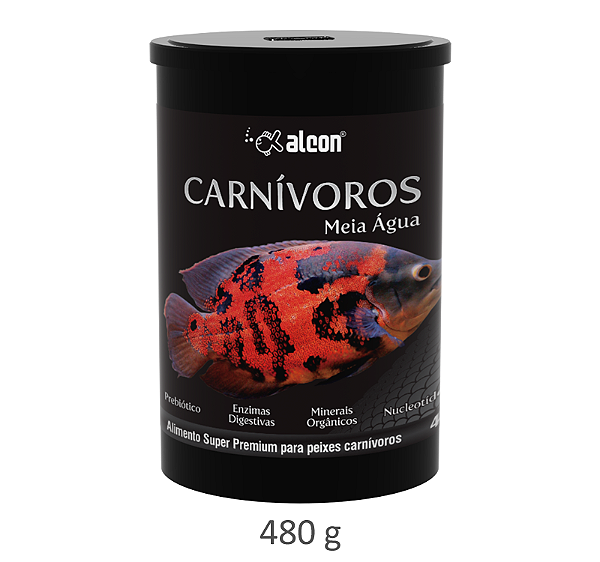 Alcon Carnívoros Meia Água 480 g