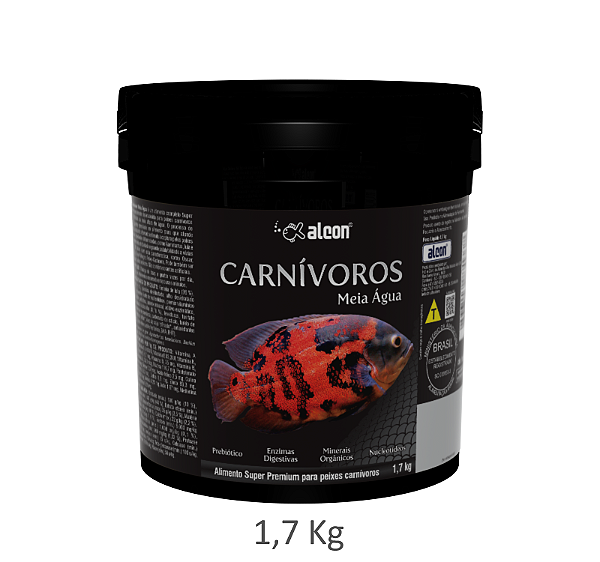 Alcon Carnívoros Meia Água 1,7 Kg