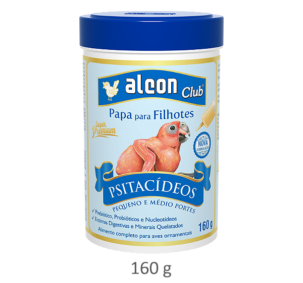 Alcon Club Papa para Filhotes Psitacídeos 160 g